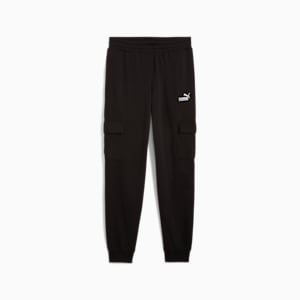 Pantalon cargo Essentials avec logo n<sup>o</sup> 1 Homme, PUMA Black, extralarge